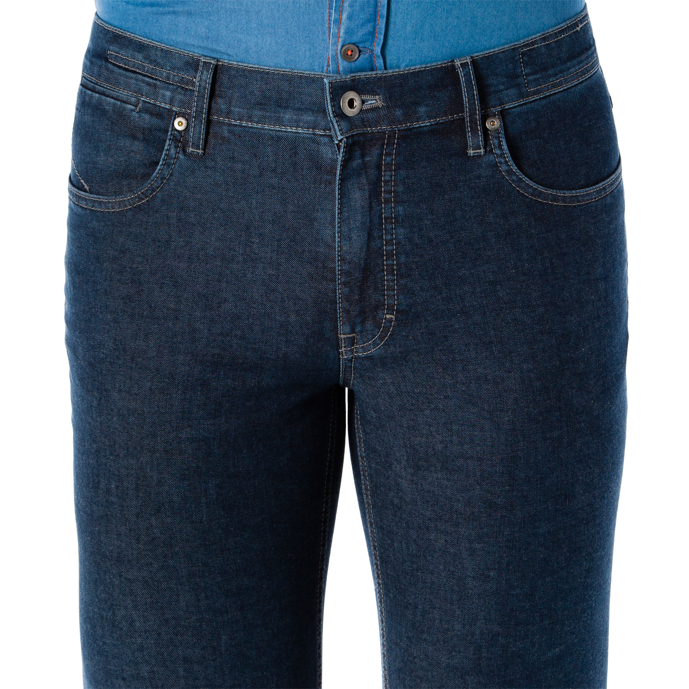 Carroll Classic 6-pocket Stretch Denim Jeans – Dark Blue – Carroll