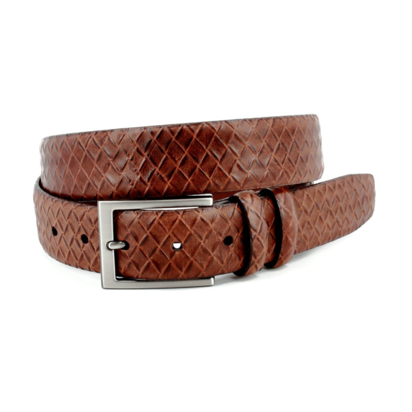 Woven Leather Belt – Carroll Custom Beverly Hills