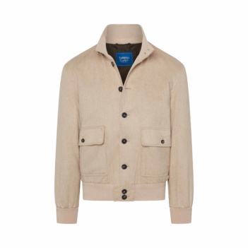 Cashmere Bomber Jacket