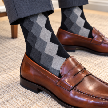 Italian Zig Zag Socks