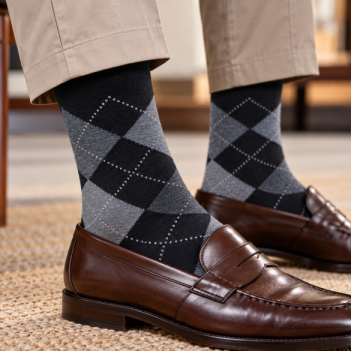 Italian Argyle Socks